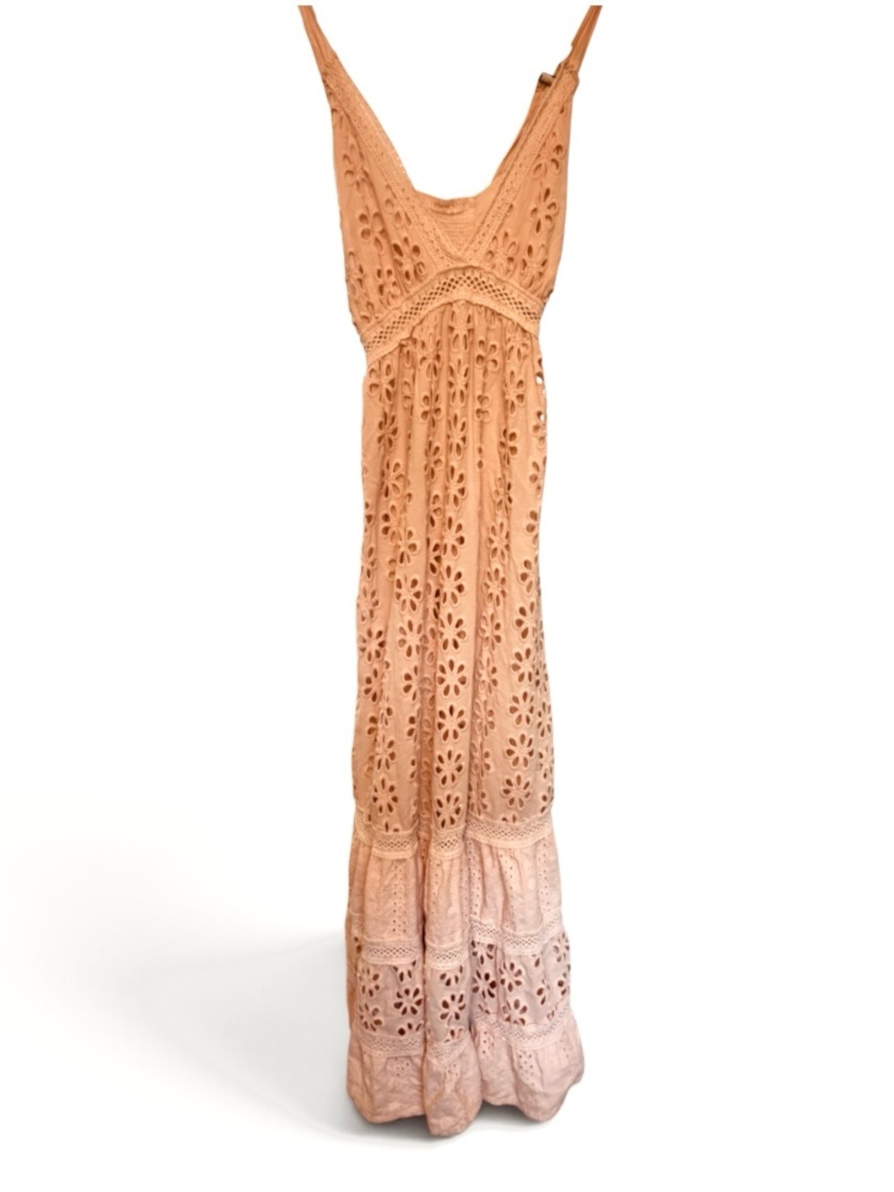 Women’s Pink Crochet Eyelet Dress from A Collective Story